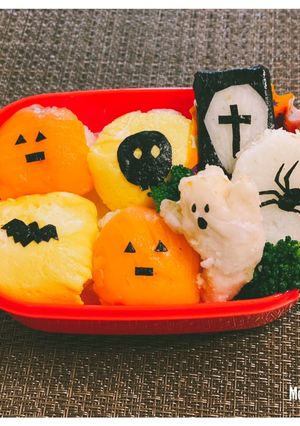 ハロウィン弁当-レシピのメイン写真