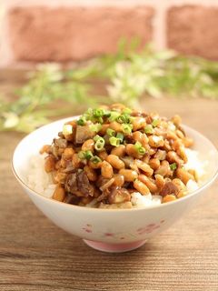 簡単!甘栗納豆-レシピのメイン写真