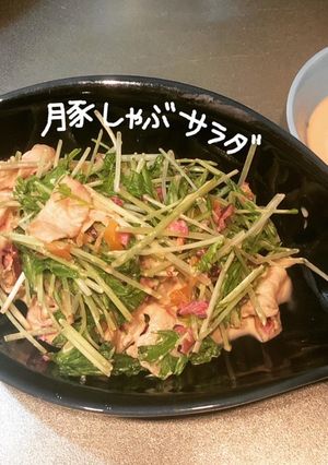 豚しゃぶサラダ-レシピのメイン写真