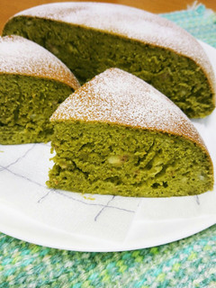 簡単炊飯器☆抹茶☆バナナケーキ☆-レシピのメイン写真