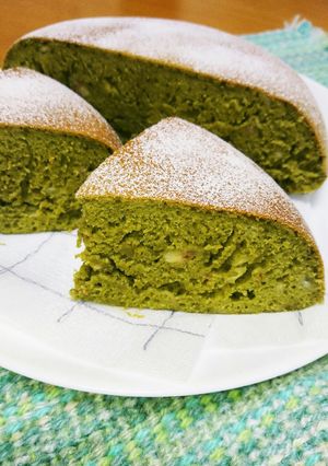 簡単炊飯器☆抹茶☆バナナケーキ☆-レシピのメイン写真