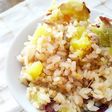 準備3分★さつま芋とツナの炊き込みご飯