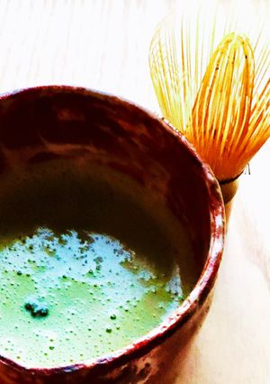アーモンドミルクの　抹茶•ラテ♪-レシピのメイン写真