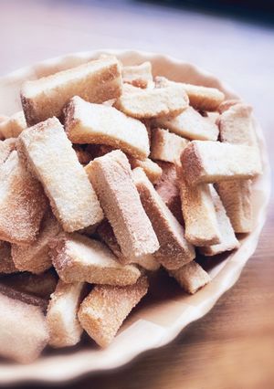 給食のあの味☆きなこパン　超時短！-レシピのメイン写真