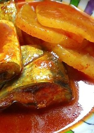 韓国料理：サンマのコチュジャン煮-レシピのメイン写真