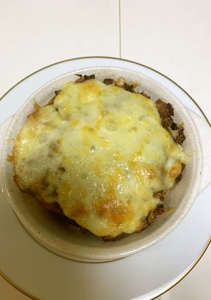 さば味噌缶でかぼちゃのヘルシーグラタン-レシピのメイン写真