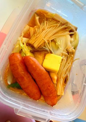 野菜ときのことウインナーの和風バター-レシピのメイン写真