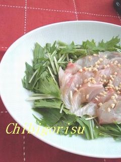中華風✿鯛のカルパッチョ-レシピのメイン写真