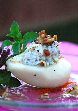 ワインのつまみブルーチーズと洋梨の前菜-レシピのメイン写真