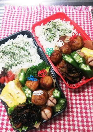 野球少年弁当♡肉団子10/18-レシピのメイン写真