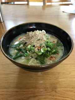 我が家の味!しっかり胡麻のゴマ塩ラーメン-レシピのメイン写真