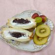 大福で作るクリームあんパン