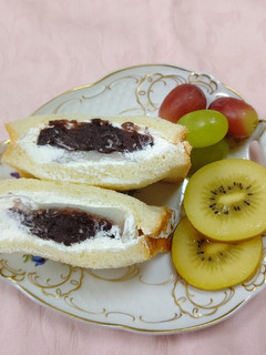 大福で作るクリームあんパン-レシピのメイン写真