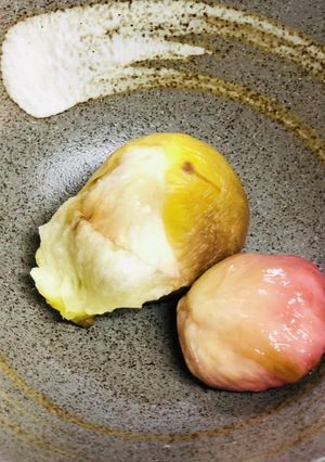 固いいちじくが簡単に剥け美味しくなります-レシピのメイン写真