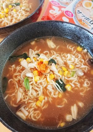 サッポロ一番コーンたっぷりラーメン-レシピのメイン写真