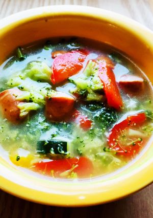 茹で汁スープ♪-レシピのメイン写真