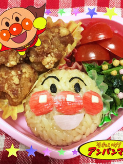 キャラ弁☆アンパンマン-レシピのメイン写真