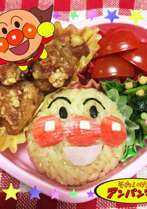 キャラ弁☆アンパンマン-レシピのメイン写真