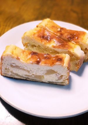 リンゴと豆乳ヨーグルトのチーズケーキ-レシピのメイン写真