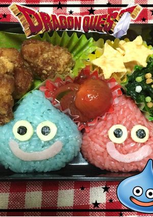 キャラ弁☆ドラクエ　スライム-レシピのメイン写真