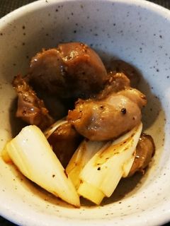 砂肝とネギの炒め物-レシピのメイン写真