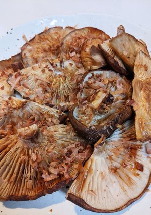 アラジントースターでしいたけのバター焼き-レシピのメイン写真