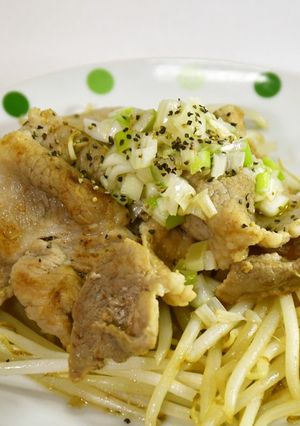 さっぱり「ネギ塩豚もやし」-レシピのメイン写真