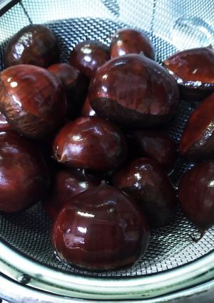 生栗の茹で方-レシピのメイン写真