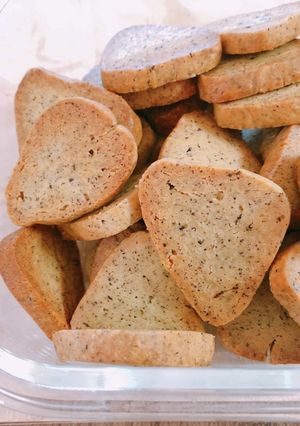 ぱくぱく食べちゃうほうじ茶クッキー-レシピのメイン写真