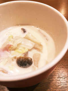 白菜としめじの味噌クリームスープ-レシピのメイン写真