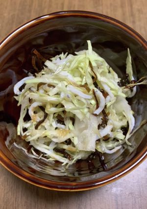 簡単糖質オフ☆キャベツ昆布シラスサラダ-レシピのメイン写真
