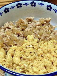 そぼろ丼-レシピのメイン写真