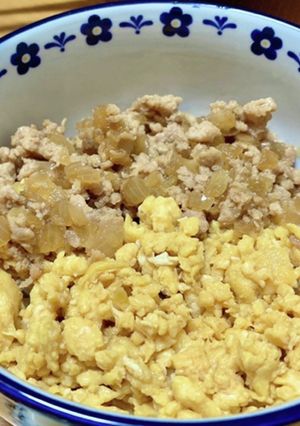 そぼろ丼-レシピのメイン写真