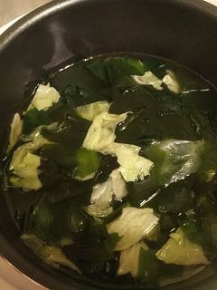 とても簡単わかめスープ-レシピのメイン写真