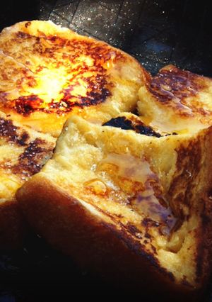 朝食に最適♪シンプルなフレンチトースト-レシピのメイン写真