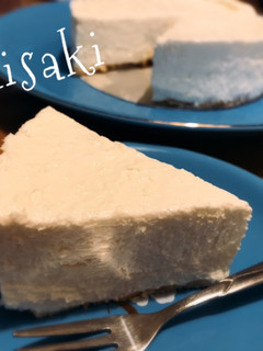 簡単☆ふわふわレアチーズケーキ☆-レシピのメイン写真