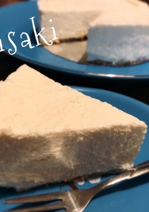 簡単☆ふわふわレアチーズケーキ☆-レシピのメイン写真