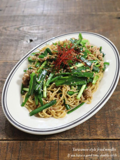 レンジで簡単!台湾風焼きそば-レシピのメイン写真