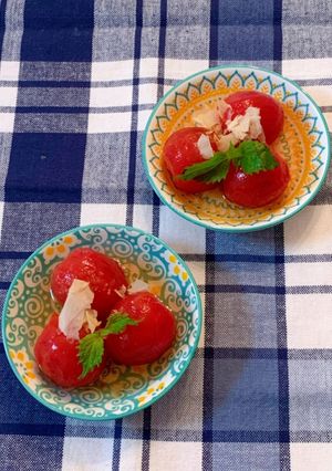 ミニトマトの出汁浸し-レシピのメイン写真
