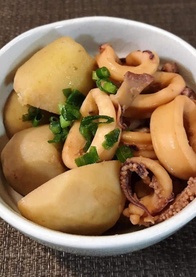 イカと里芋のほうじ茶煮☆煮物-レシピのメイン写真