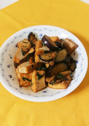 なすと厚揚げのにんにく照焼き味-レシピのメイン写真