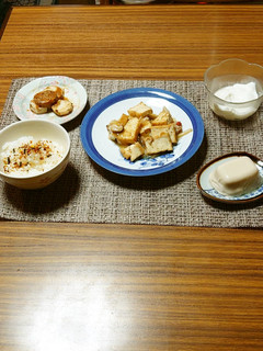ヨウサマの減塩中華風厚揚げの炒め物-レシピのメイン写真