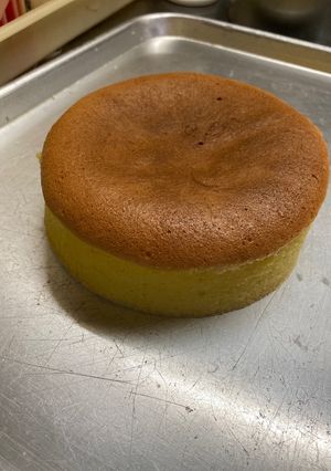 しっとりジェノワーズ(スポンジケーキ)-レシピのメイン写真