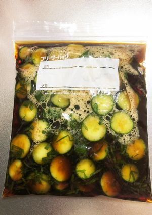 「創味のつゆ」で作る胡瓜の浅漬け-レシピのメイン写真