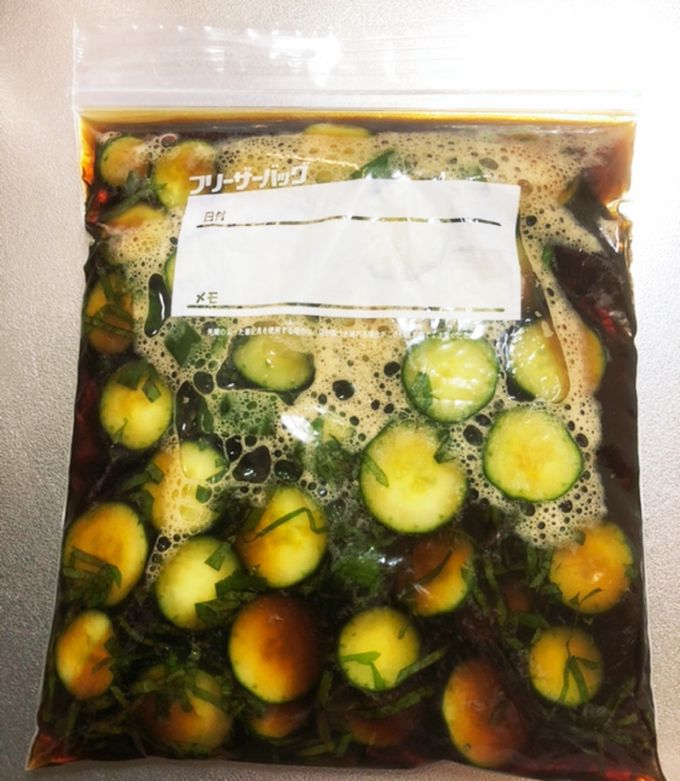 「創味のつゆ」で作る胡瓜の浅漬け-レシピのメイン写真