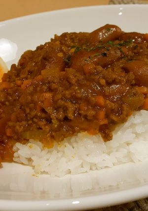 ジャンボ落花生オオマサリのドライカレー-レシピのメイン写真