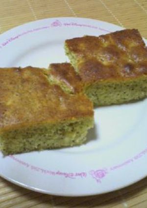 ホットケーキMIXで紅茶風味の林檎ケーキ-レシピのメイン写真
