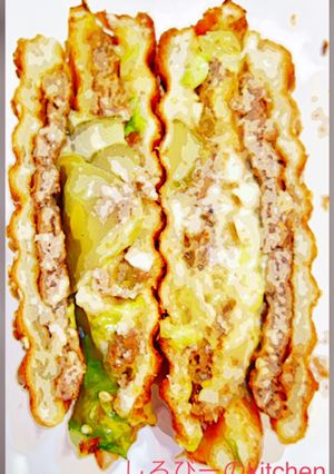 家事問屋のホットパンでビックマックを焼く-レシピのメイン写真