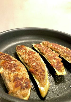 ナスの肉詰め-レシピのメイン写真