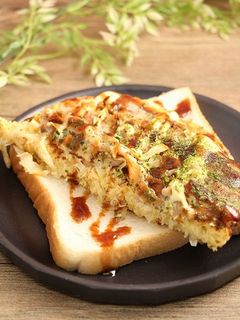 簡単!お好み焼きパン-レシピのメイン写真